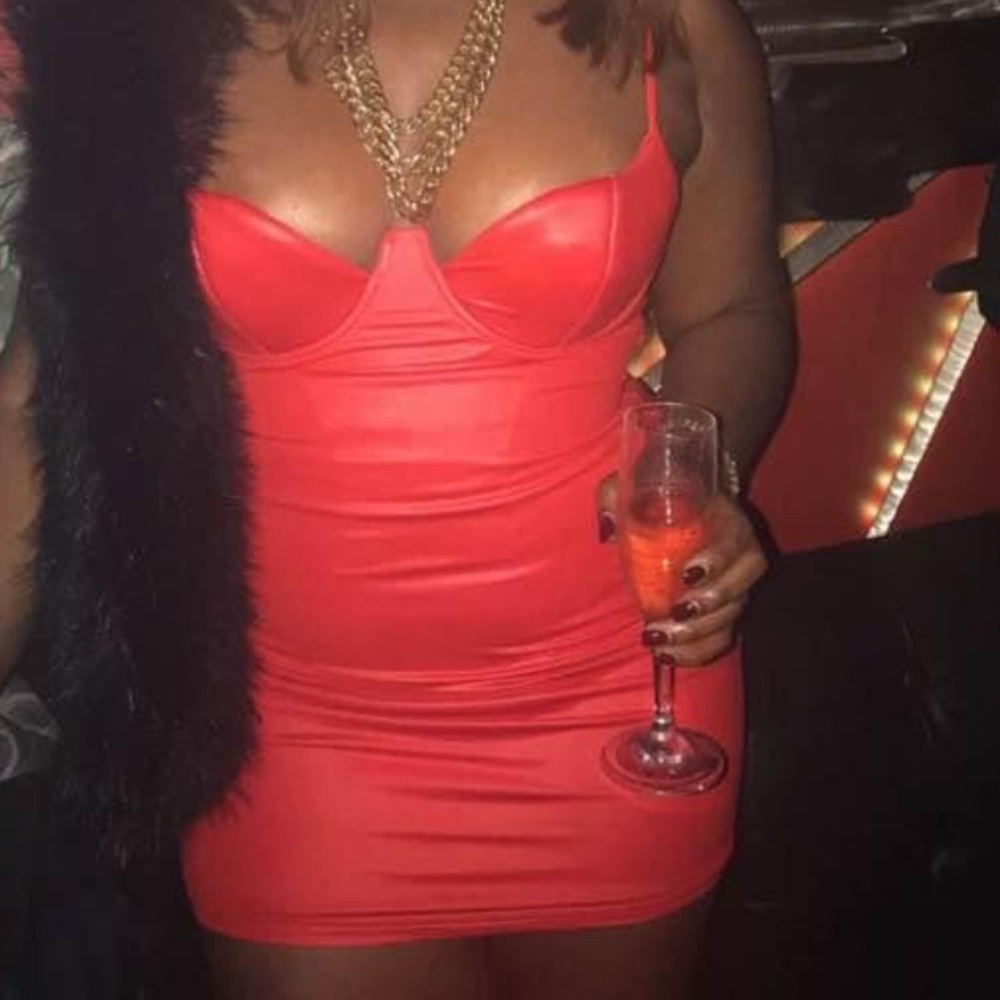 Lady in Red Dress